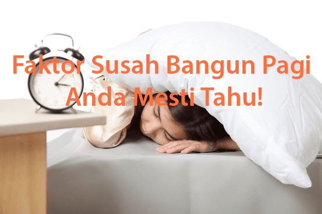 Faktor Susah Bangun Pagi